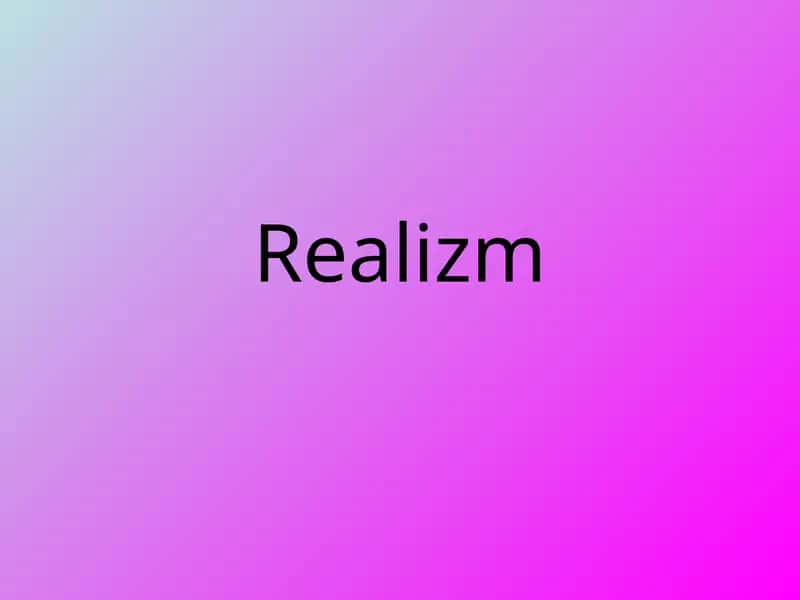 Realizm 1