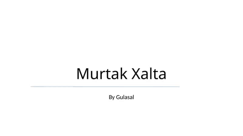 Murtak Xalta 1