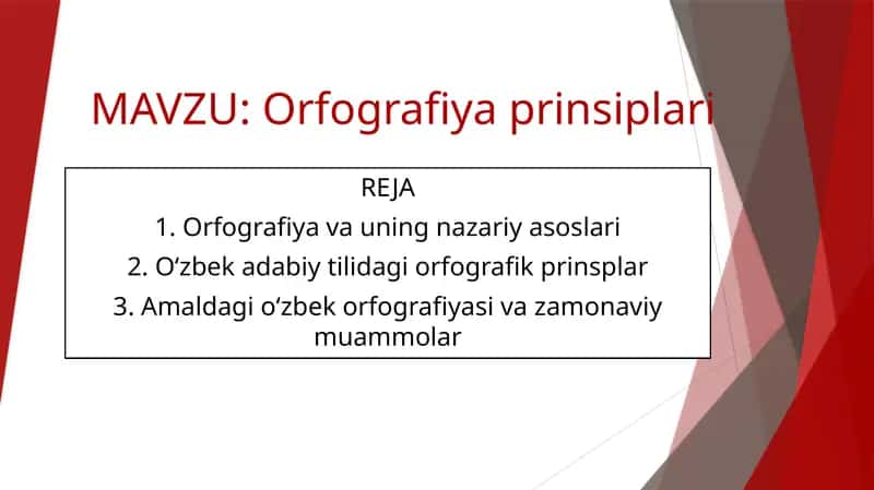 Orfografiya prinsiplari 1