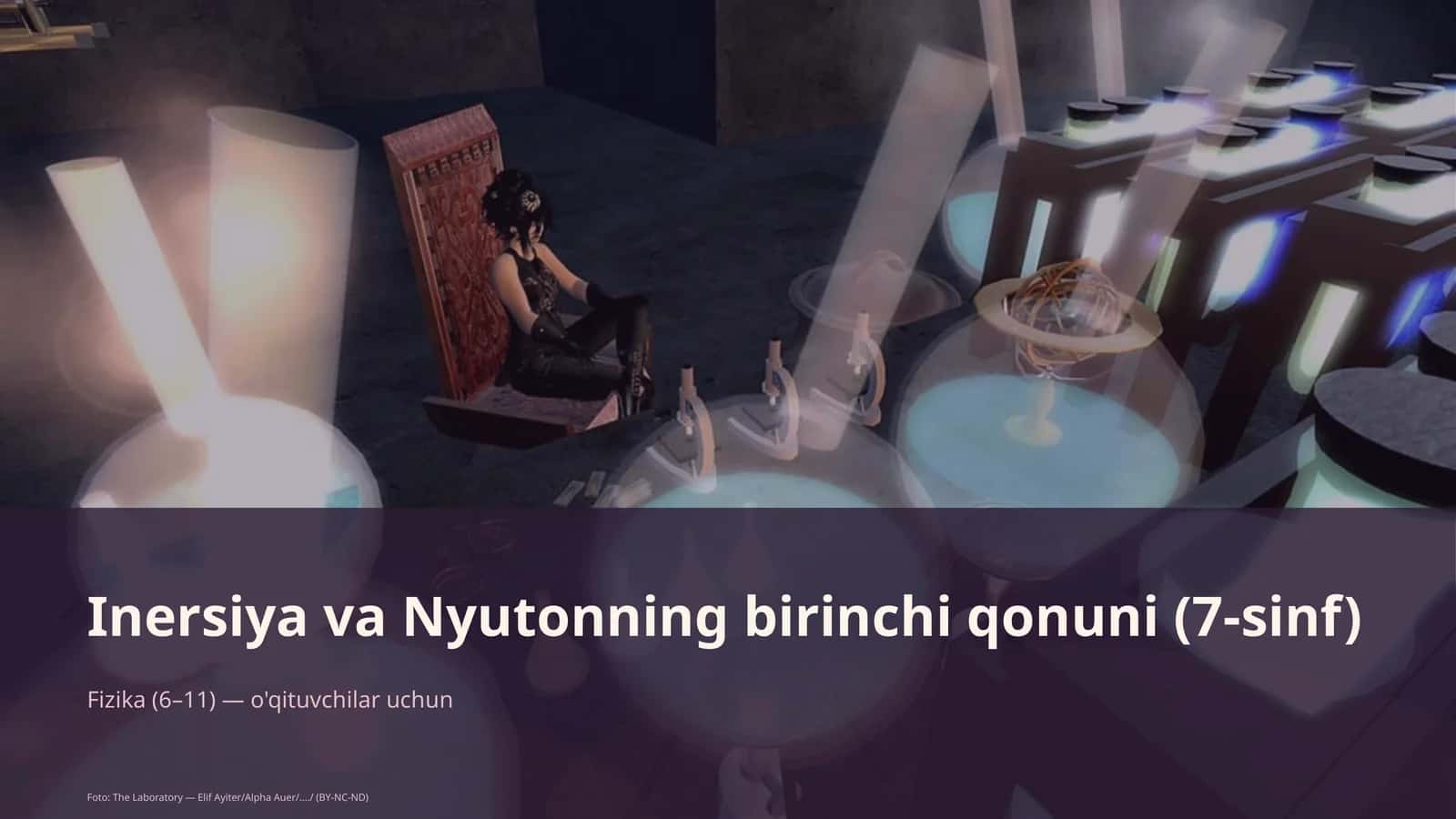 Inersiya va Nyutonning birinchi qonuni (7-sinf) 1