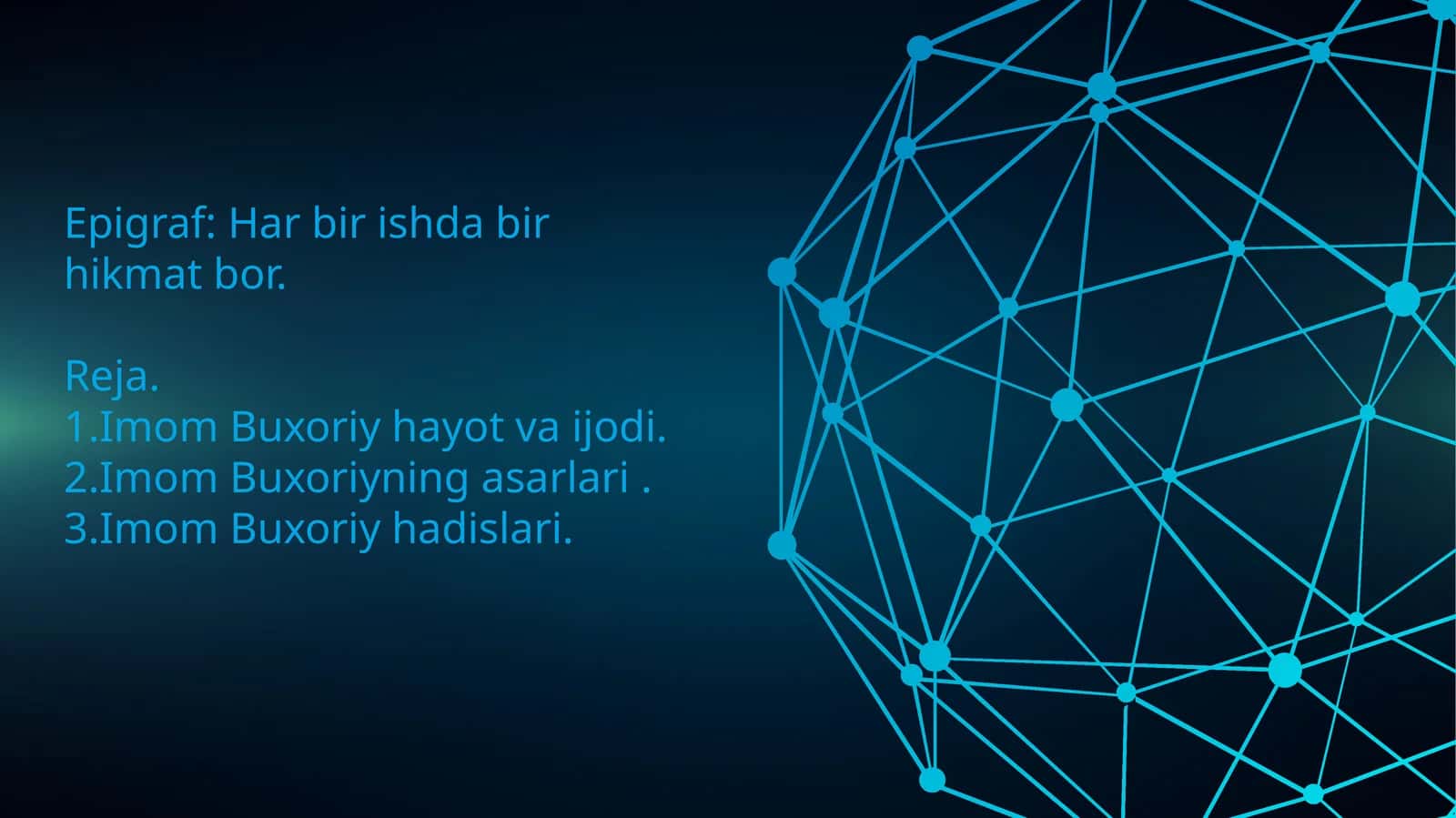 Epigraf. Har bir ishda bir hikmat bor 1