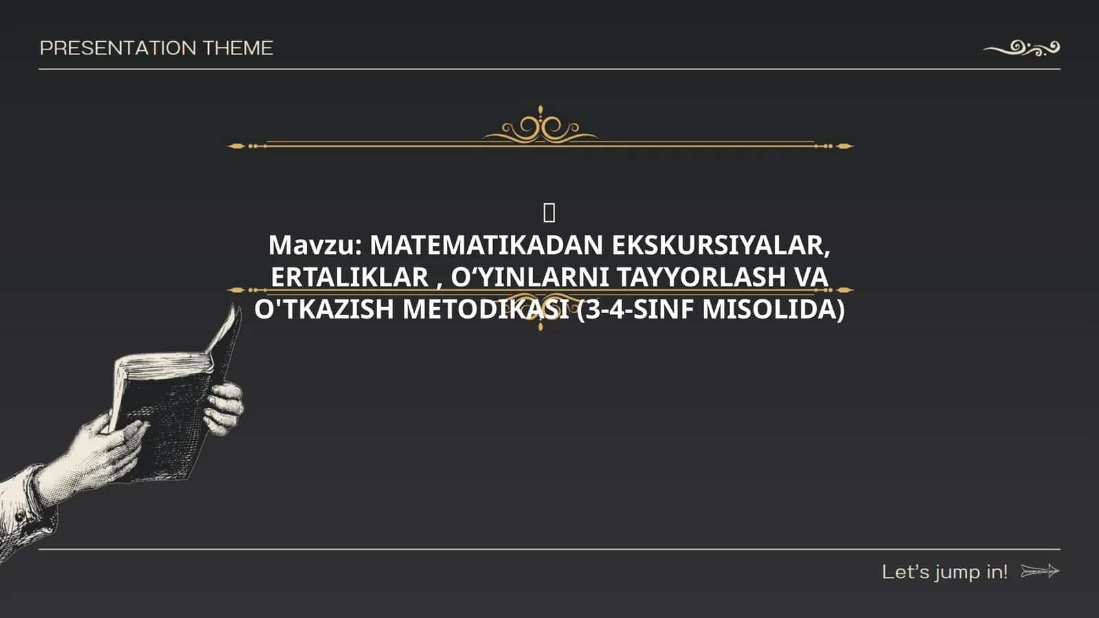 MATEMATIKADAN EKSKURSIYALAR, ERTALIKLAR, O‘YINLARNI TAYYORLASH VA O'TKAZISH METODIKASI (3-4-SINF MISOLIDA) 1