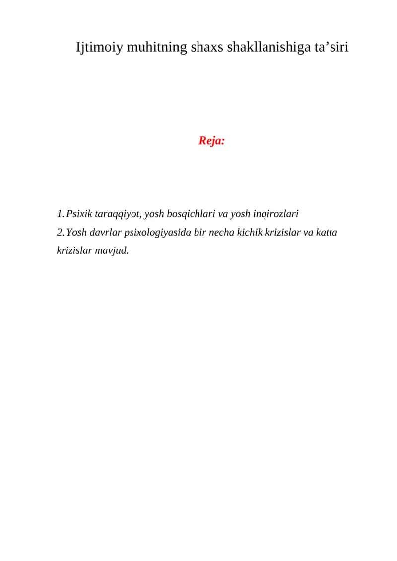 Sotsiogenetik konsepsiya 1