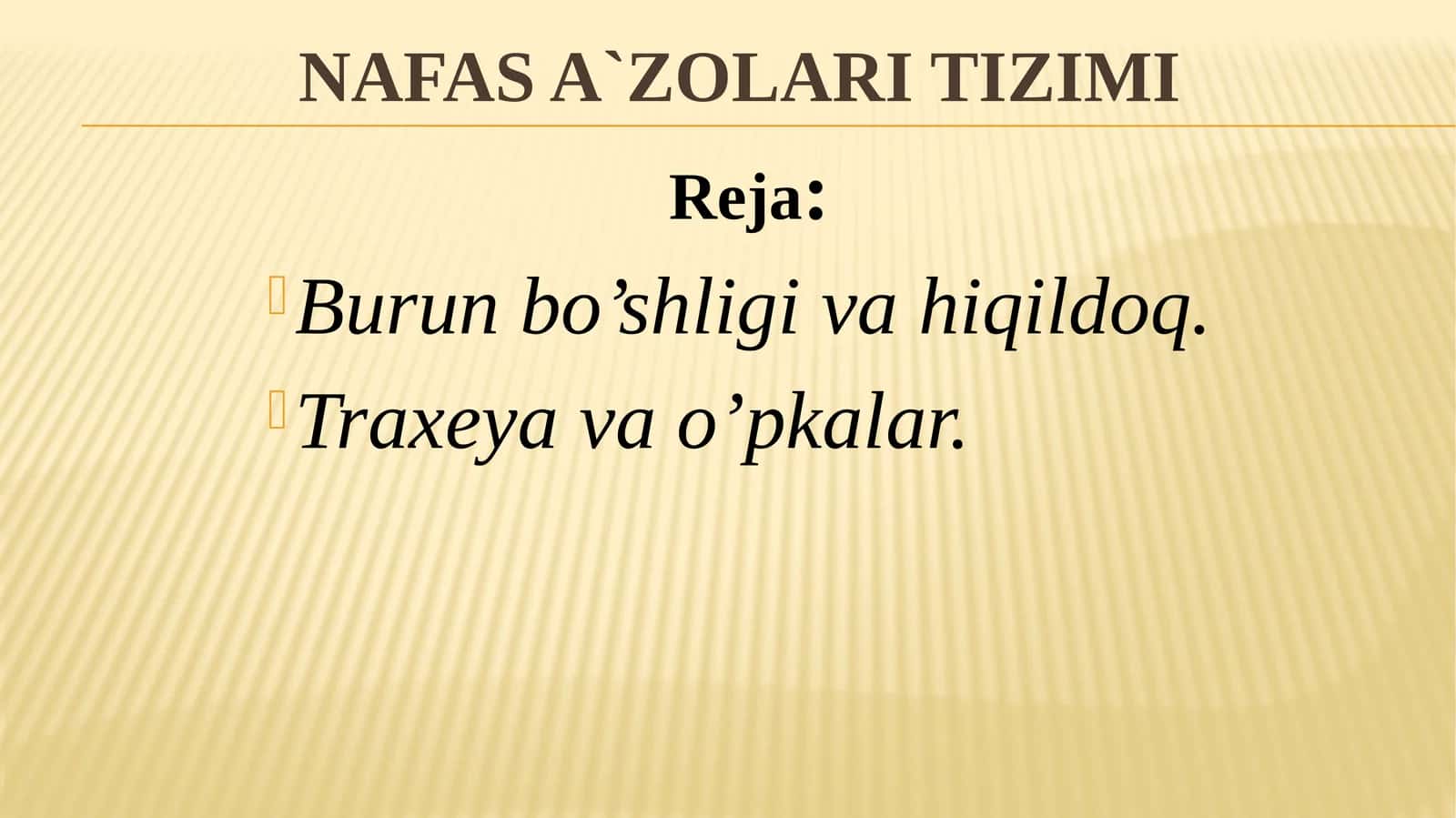 NAfas A`zolari Tizimi 1