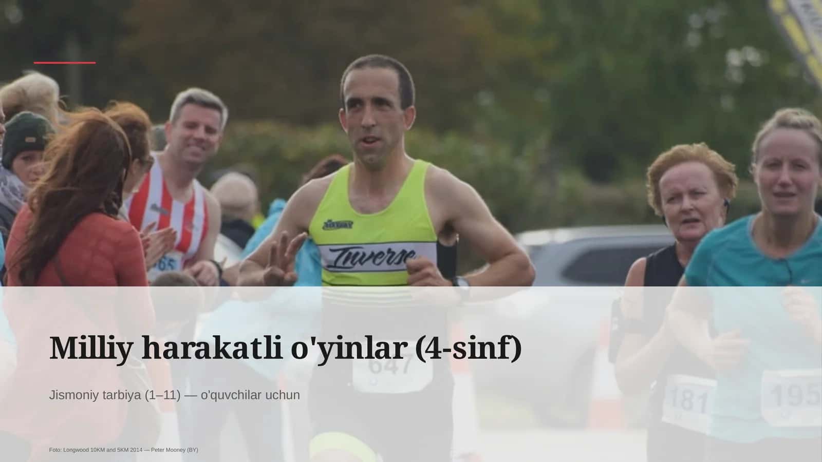 Milliy harakatli o'yinlar (4-sinf) 1