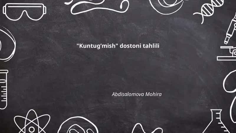 Kuntugʻmish dostoni tahlili 1