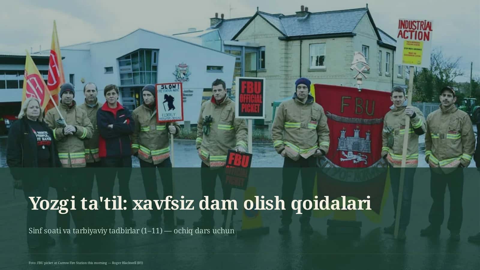Sinf soati va tarbiyaviy tadbirlar (1–11) 1