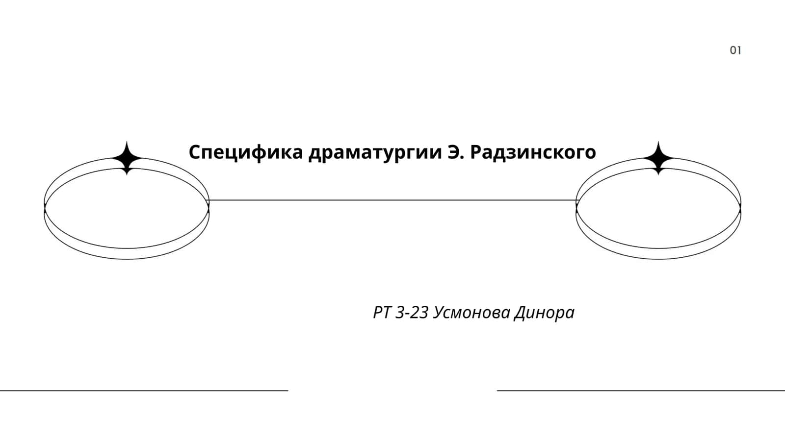 Специфика драматургии Э. Радзинского 1