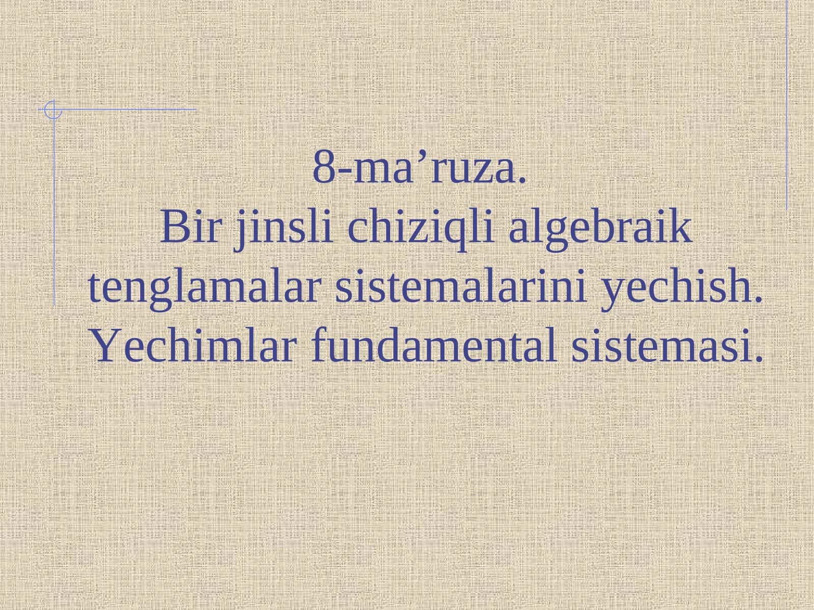 Matrisa Rangi (Matrisa rangi) 1