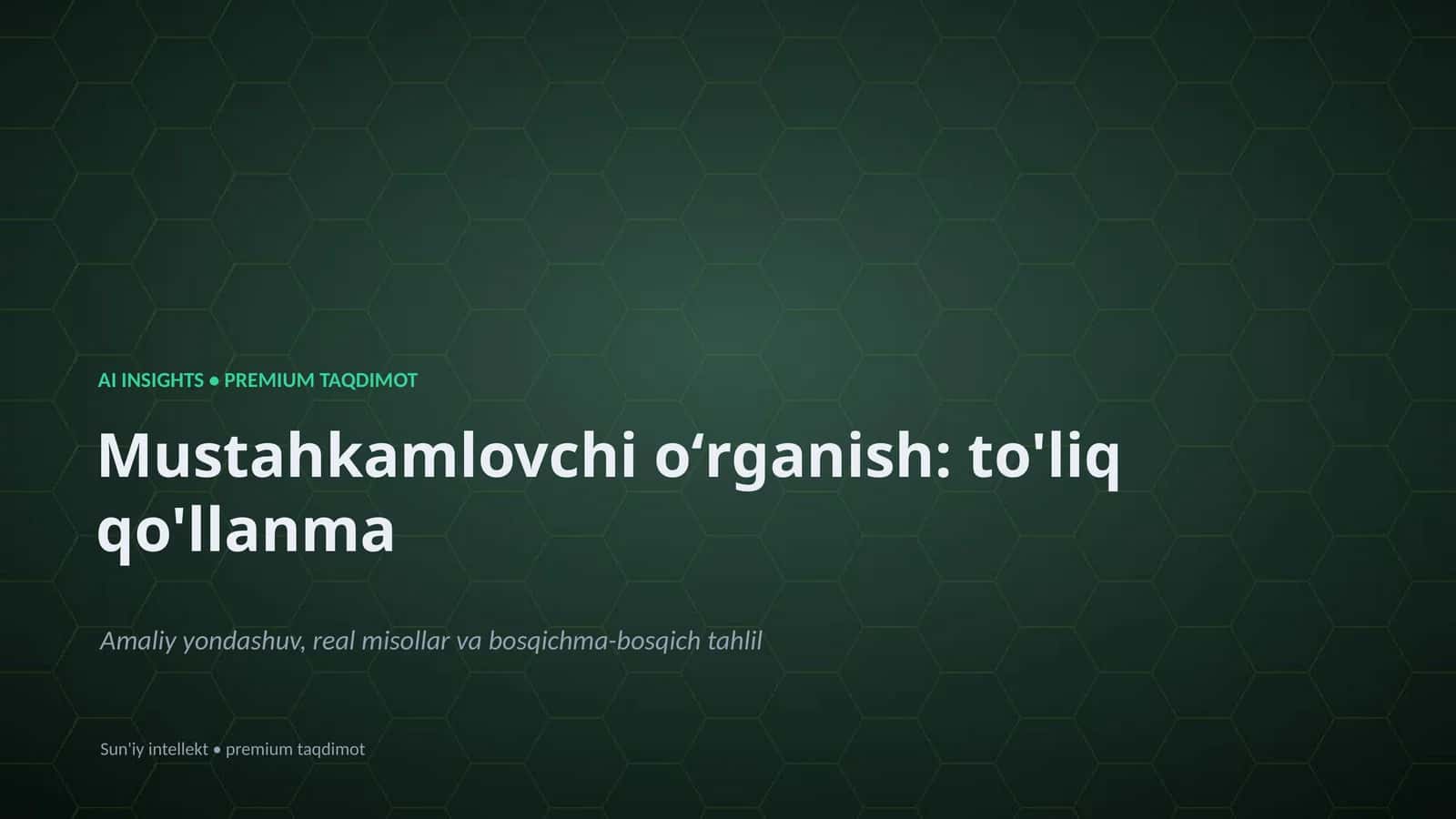 Premium taqdimot 1