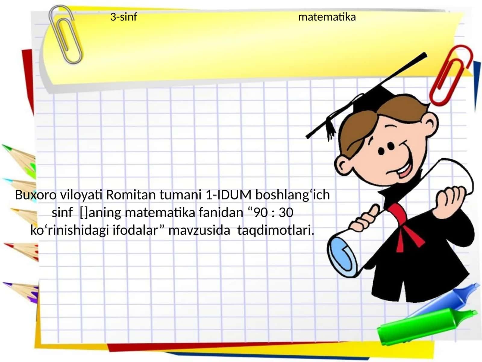 90:30 ko‘rinishidagi ifodalar 1