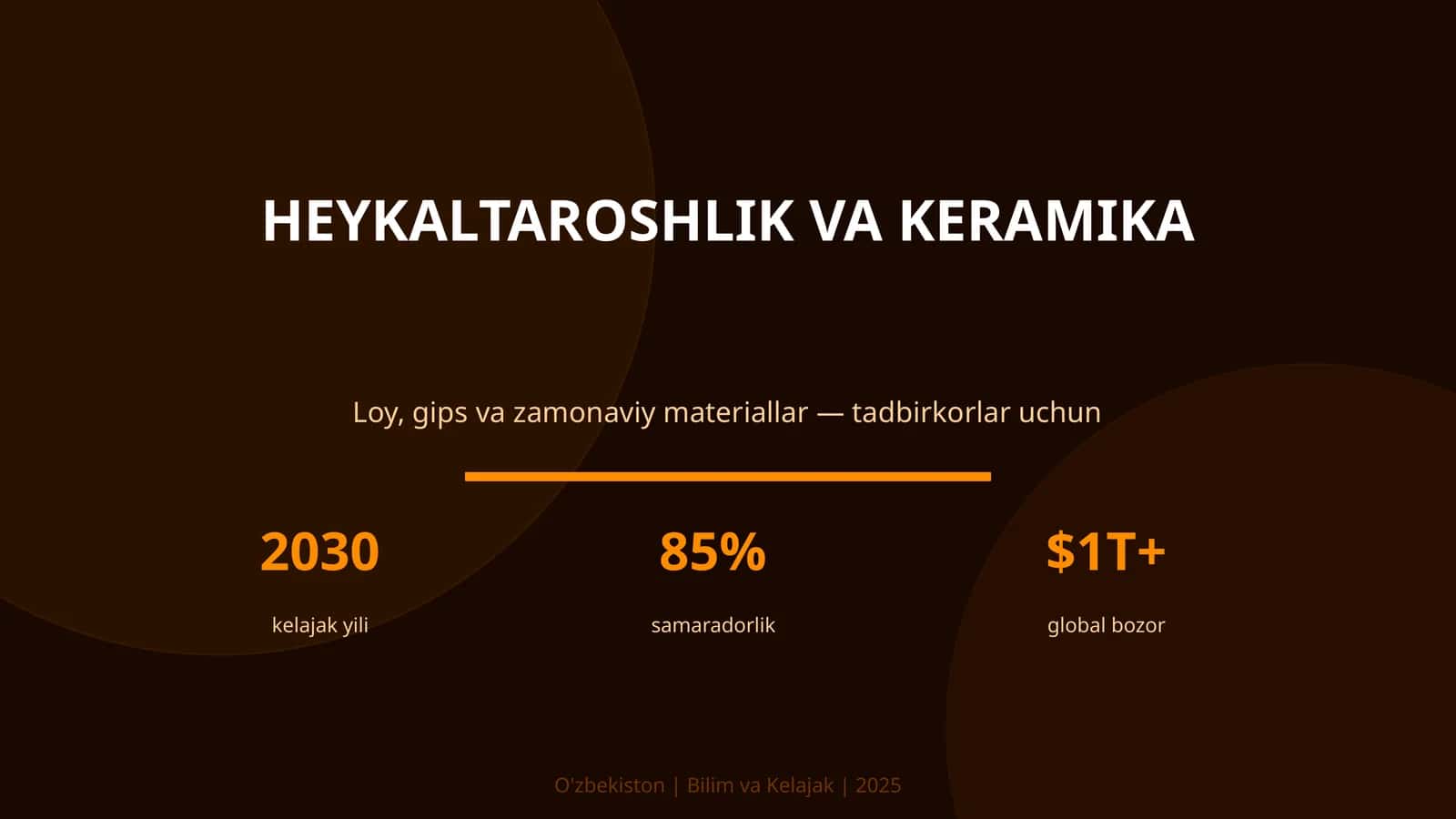 Heykaltaroshlik va keramika 1