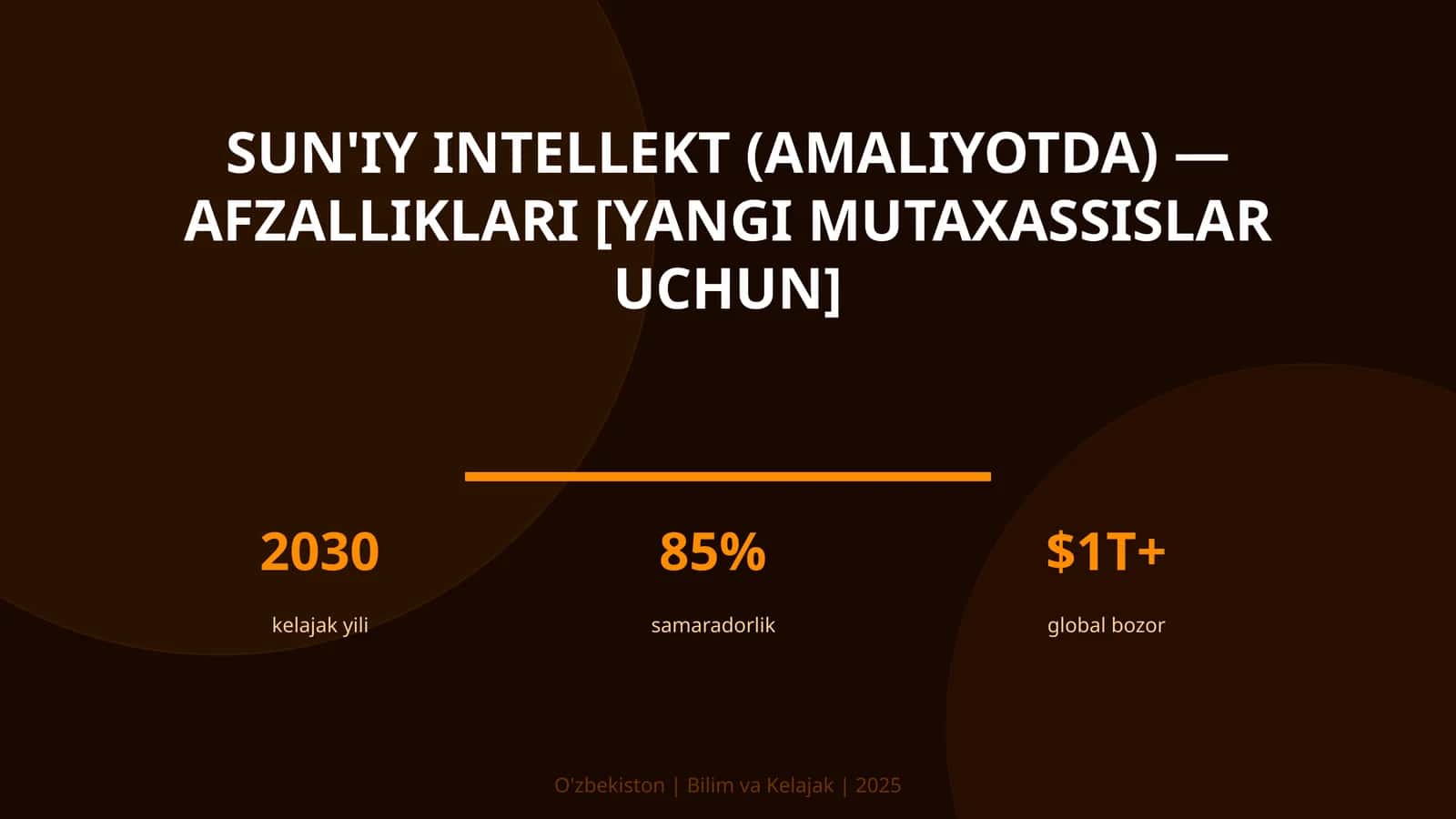 Sun'iy intellekt (amaliyotda) — afzalliklari [yangi mutaxassislar uchun] 1