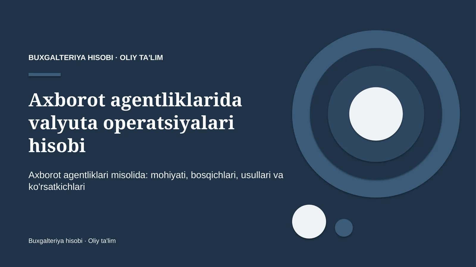 axborot agentliklarida valyuta operatsiyalari hisobi 3727 1