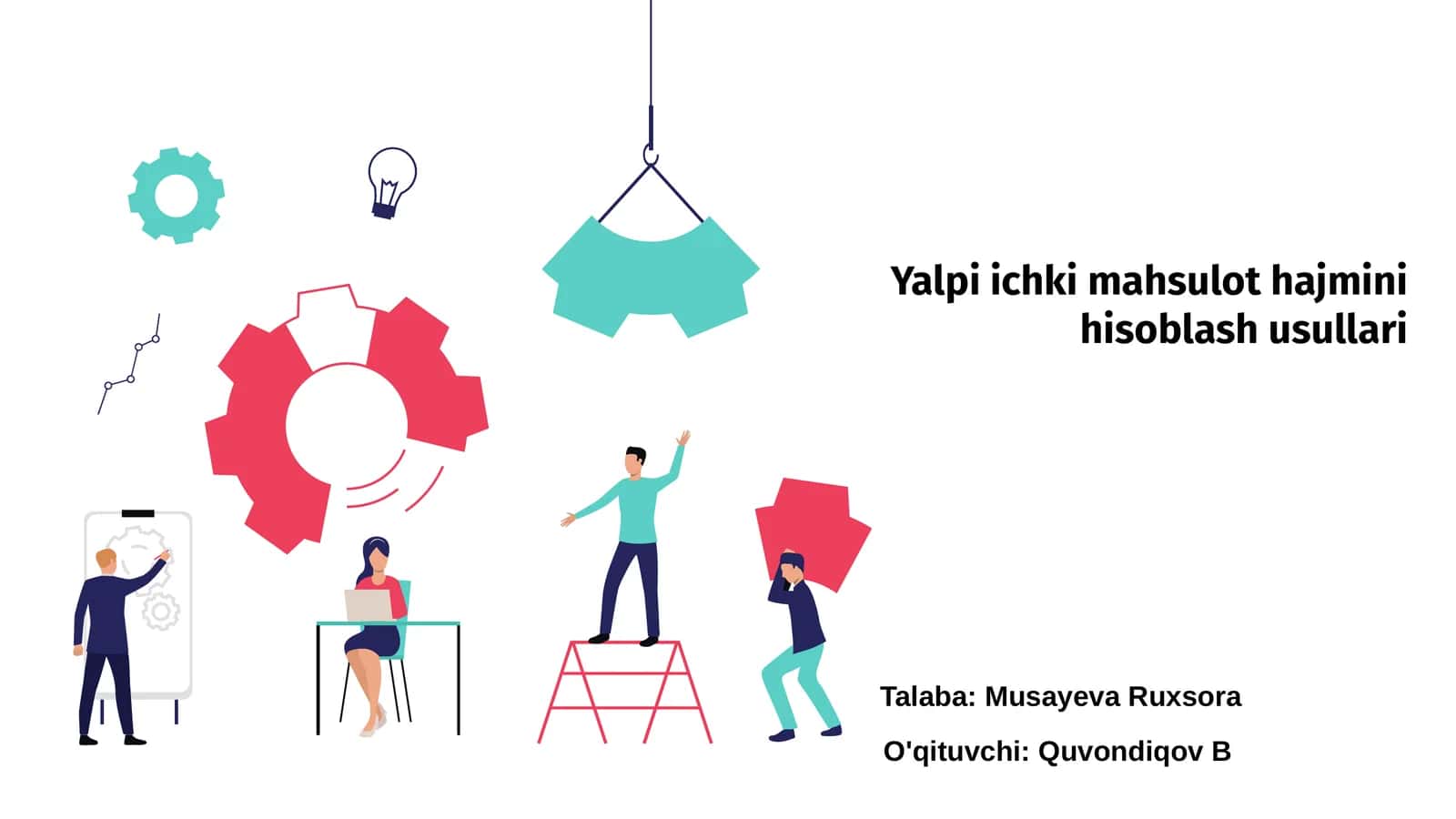 Yalpi ichki mahsulot hajmini hisoblash usullari 1