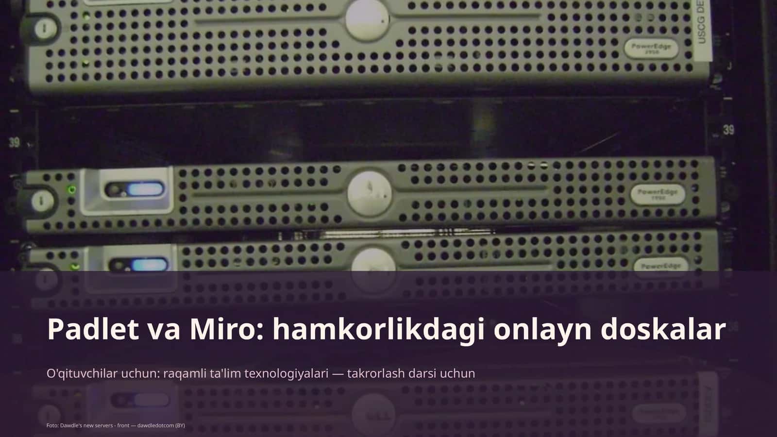 Padlet va Miro: hamkorlikdagi onlayn doskalar 1