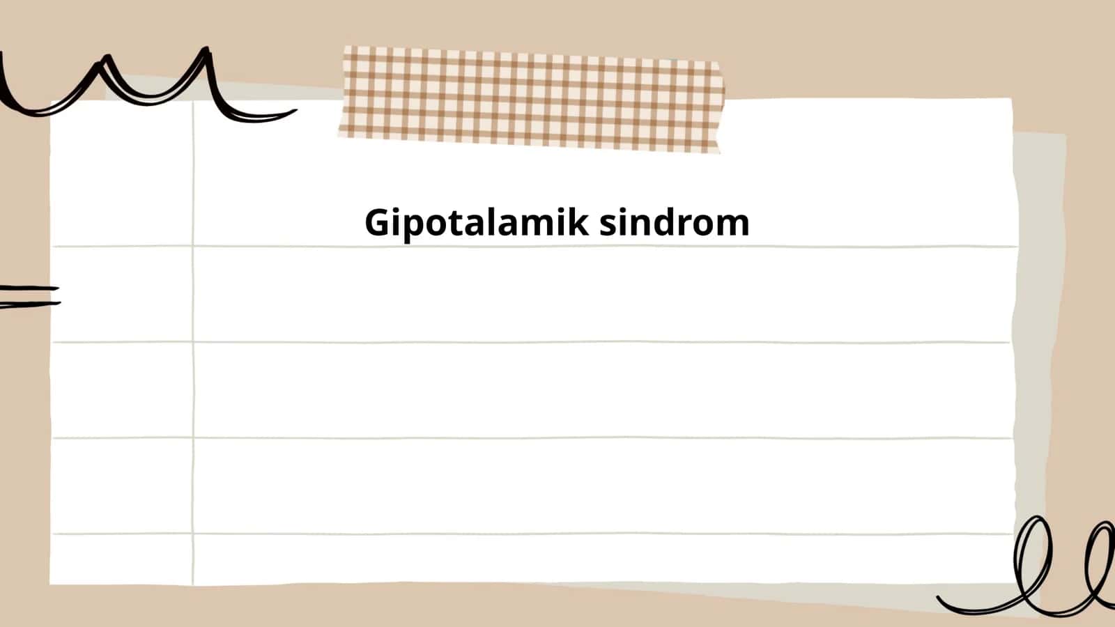 Gipotalamik sindrom 1