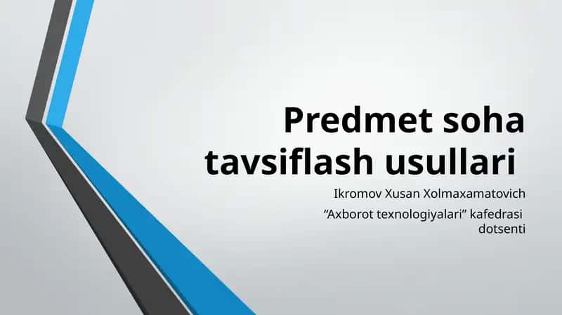Predmetsohatavsiflashusullari 1