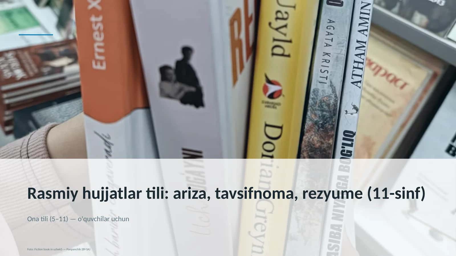 Ona tili (5–11) — o'quvchilar uchun 1