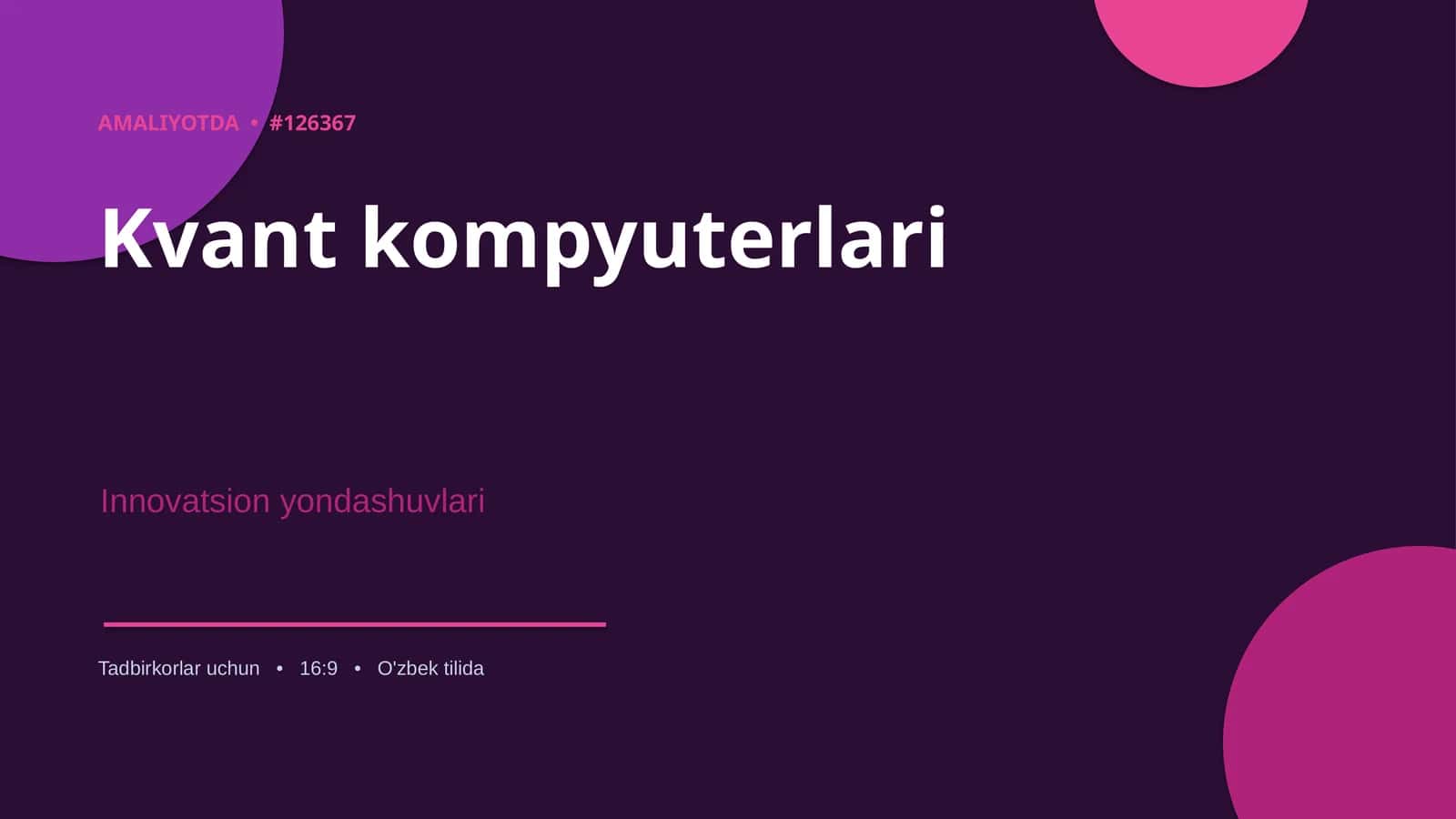 Kvant kompyuterlari 1