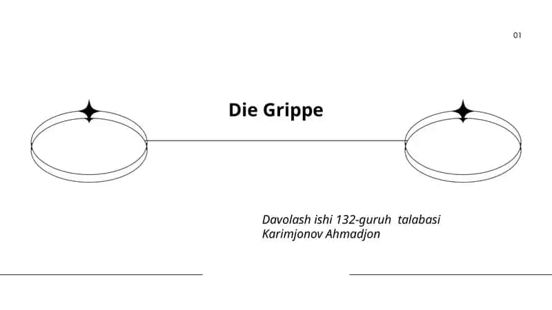Die Grippe 1