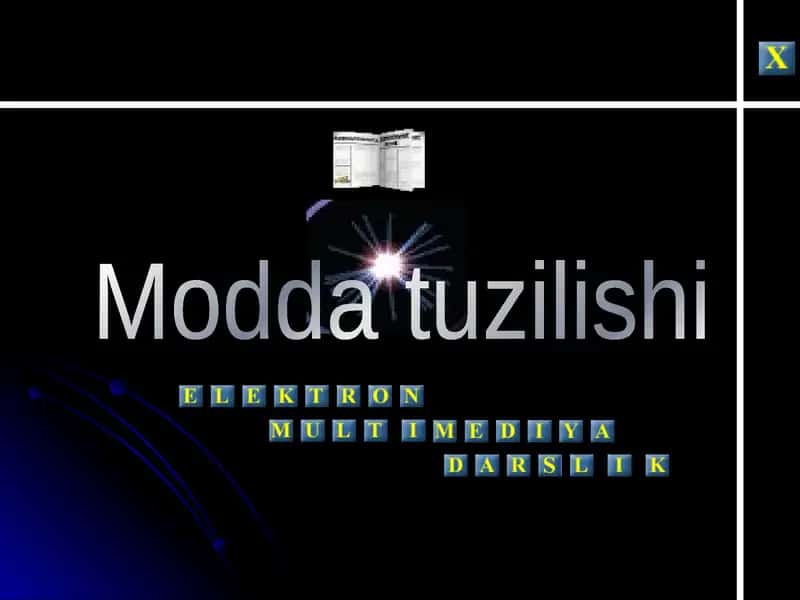 Modda tuzilishi 1