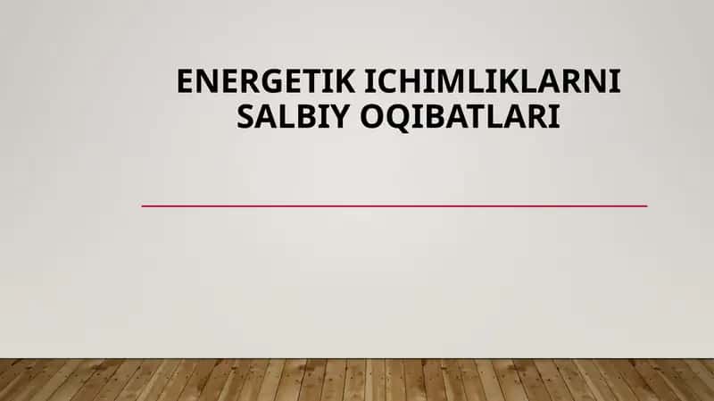 Energetik ichimliklar 1