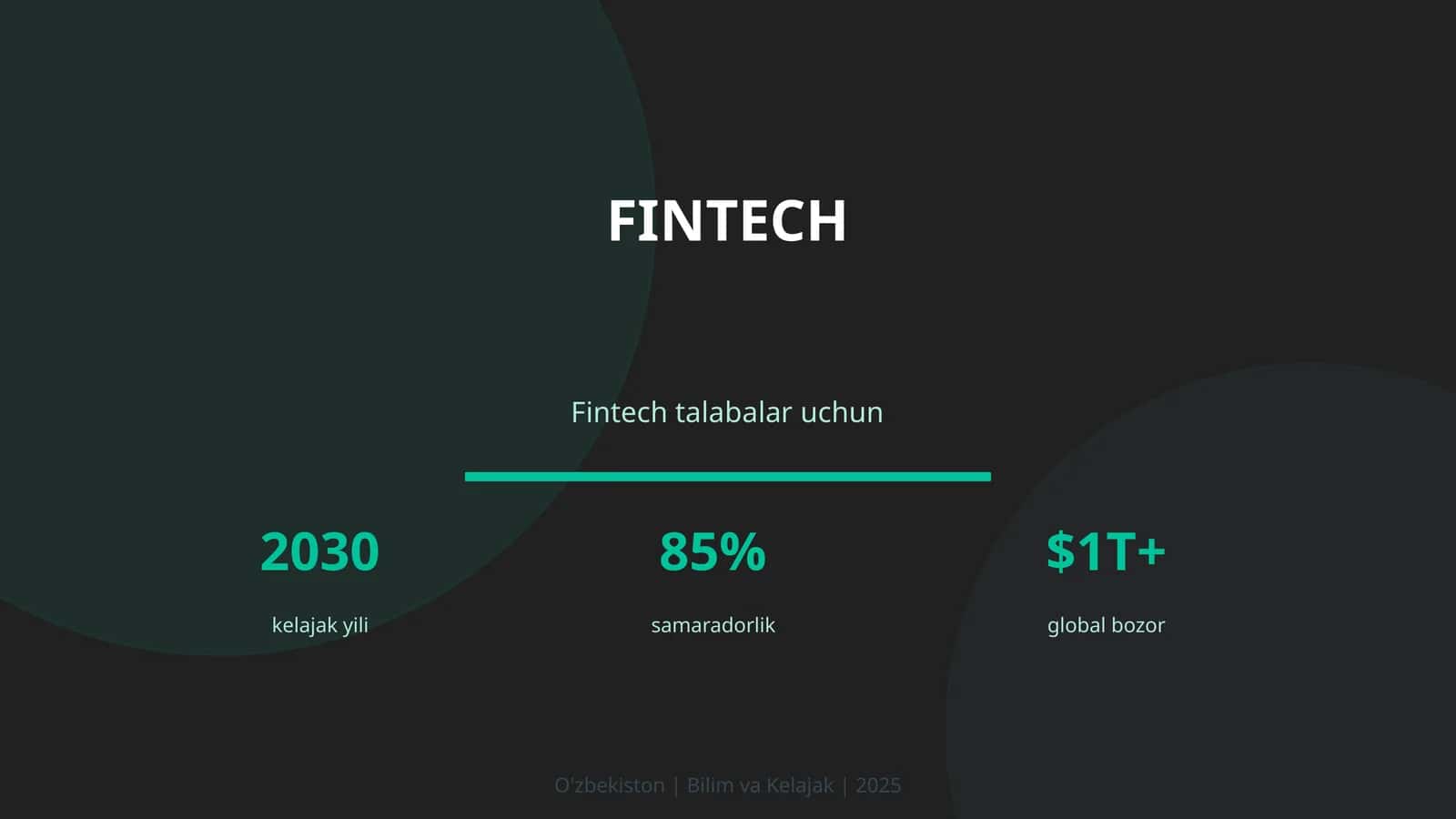 Fintech talabalar uchun 1