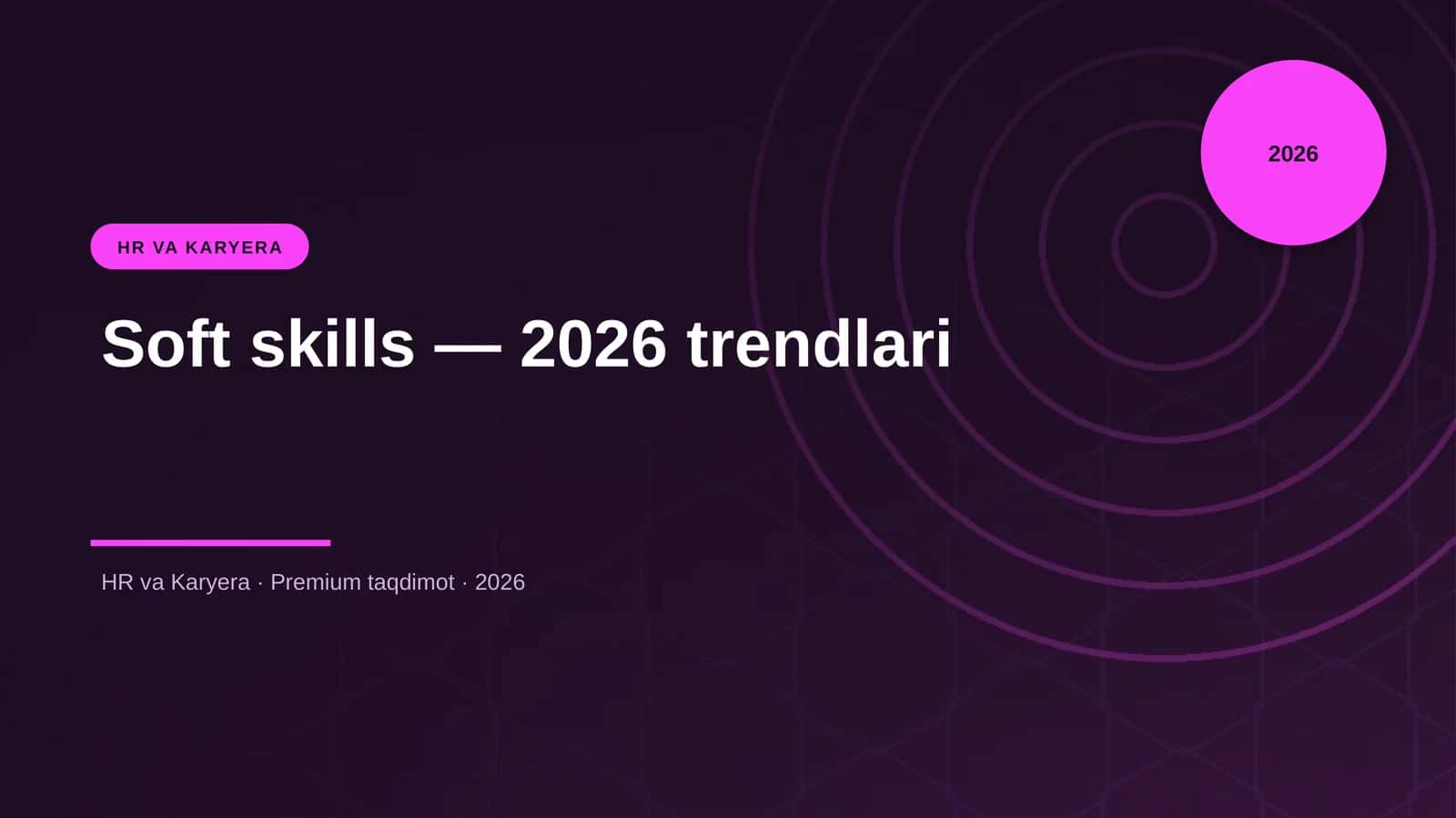 Soft skills — 2026 trendlari 1