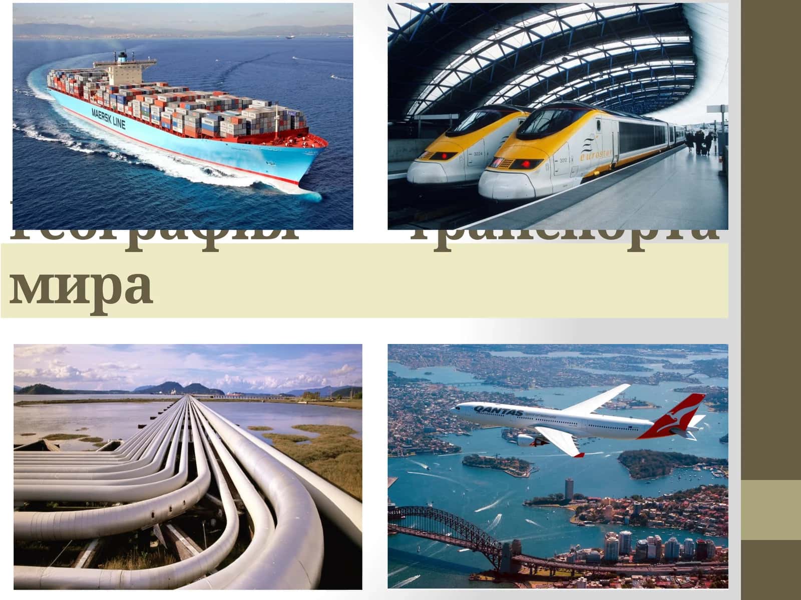 География транспорта мира 1