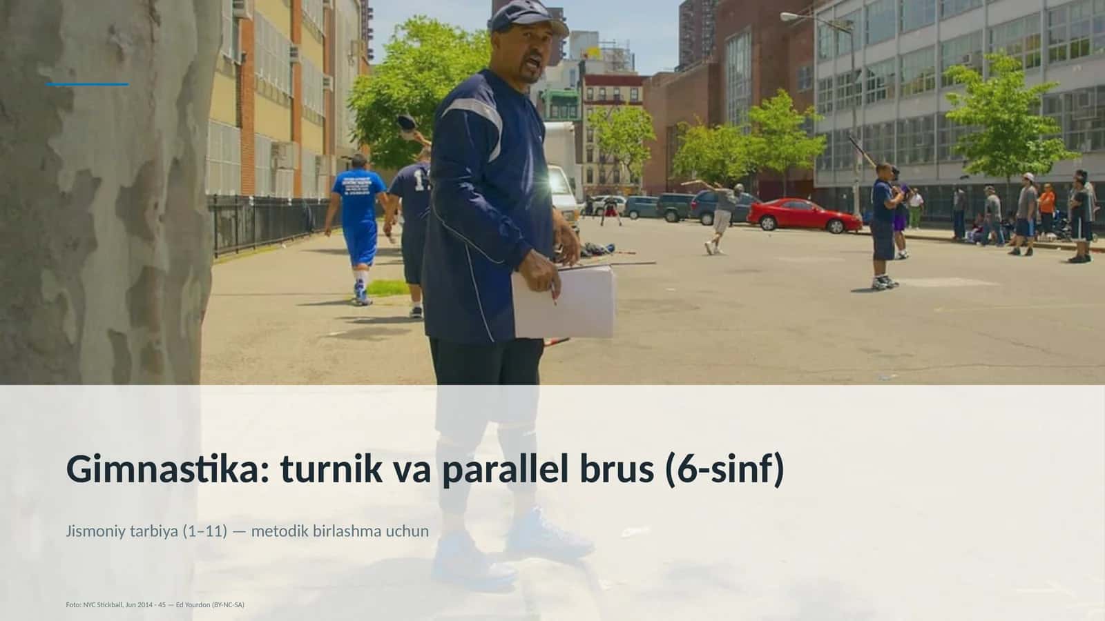 Gimnastika: turnik va parallel brus (6-sinf) 1