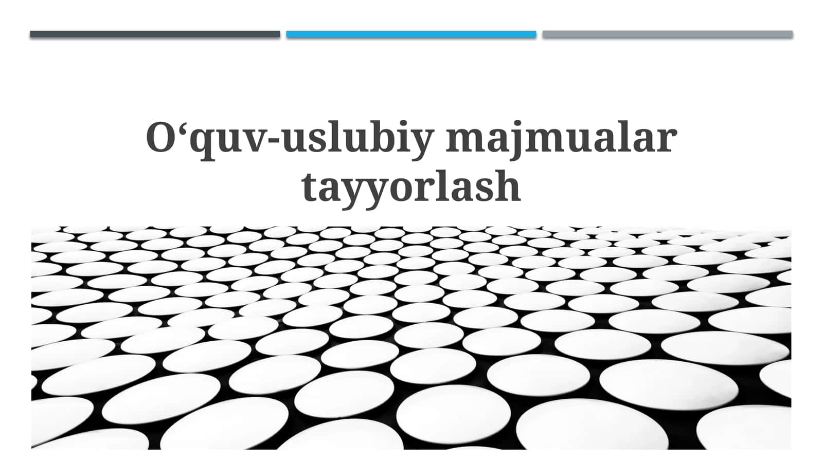 Ta'lim-uslubiy majmualar 1