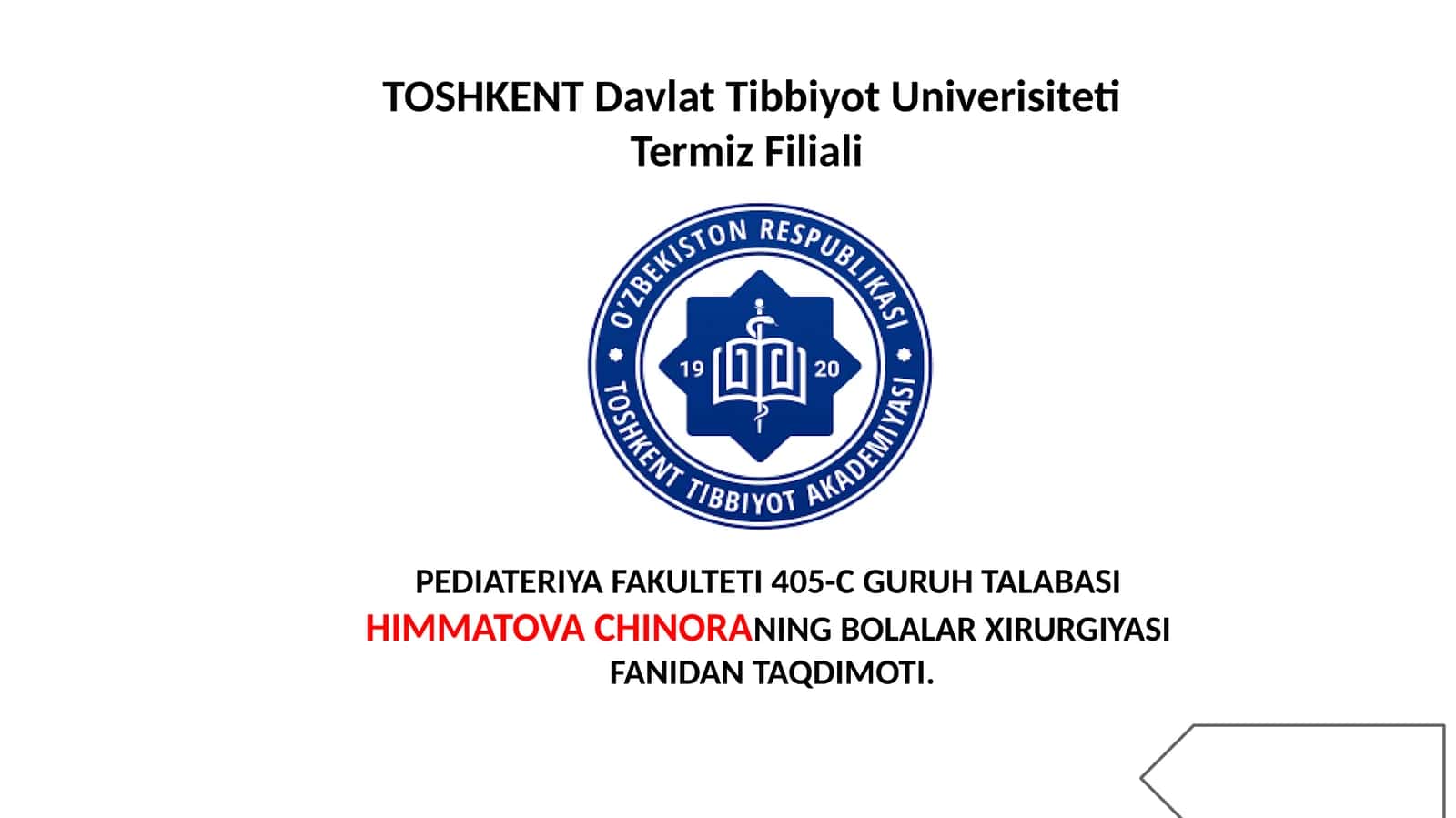 taqdimot 1