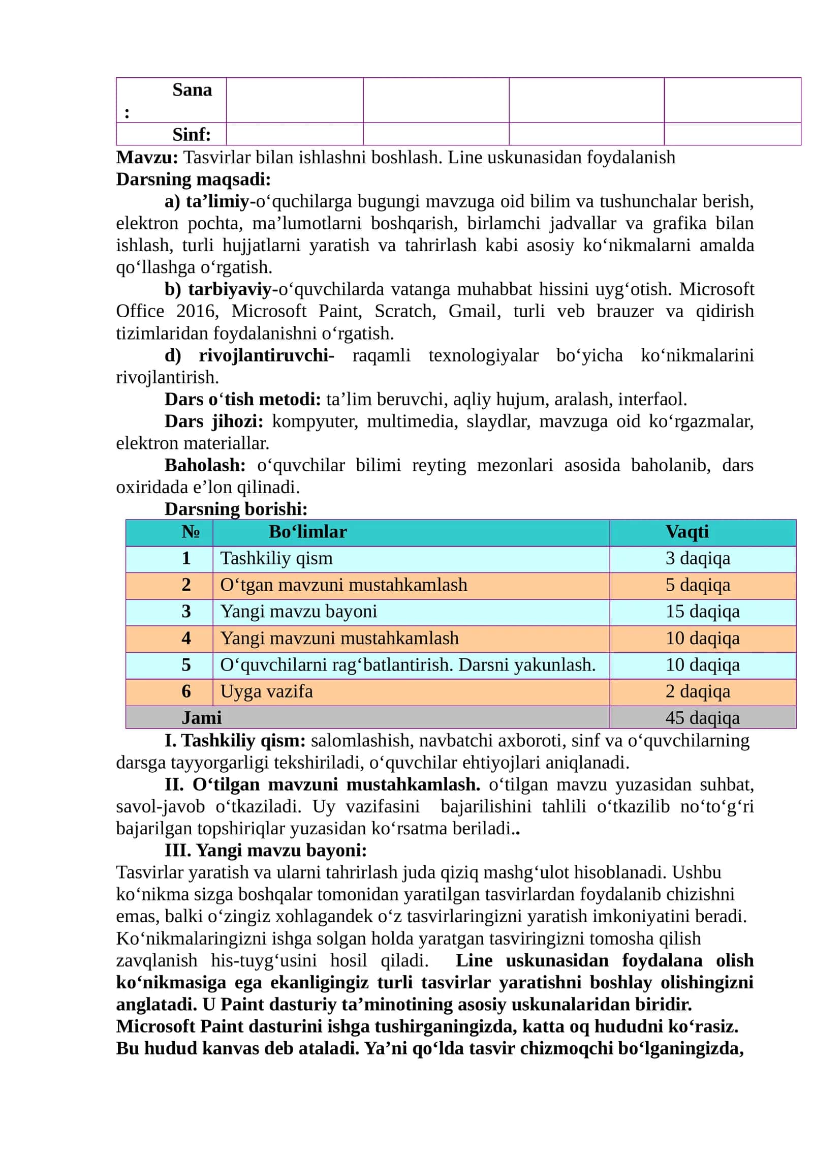 Tasvirlar bilan ishlashni boshlash 1