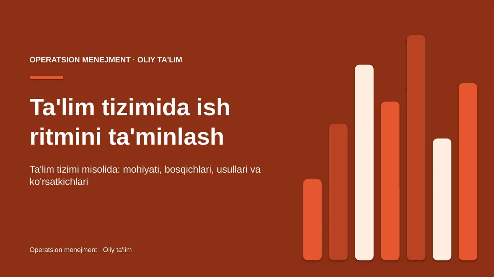 ta'lim tizimida ish ritmini ta'minlash 6610 1