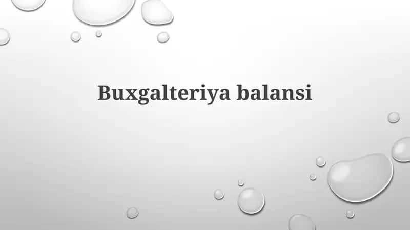 Buxgalteriyabalansi 1