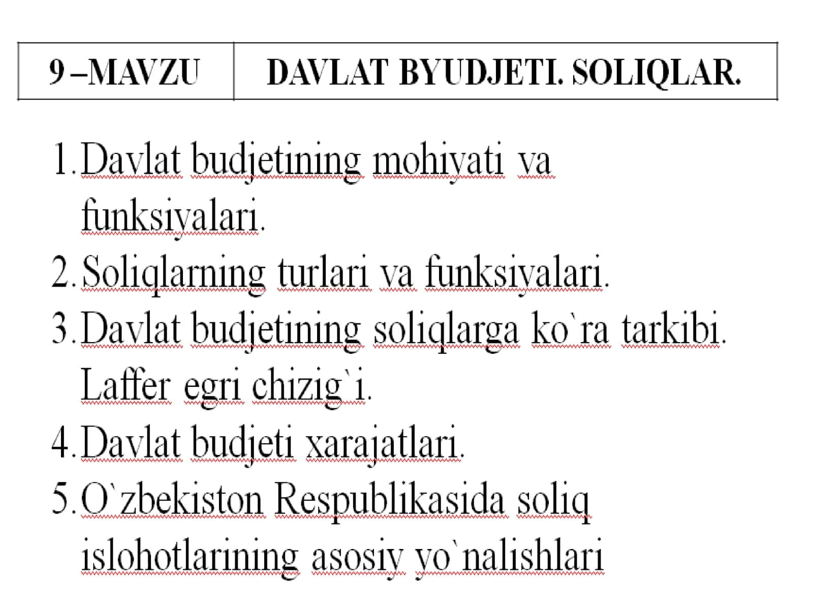 Davlat byudjeti 1