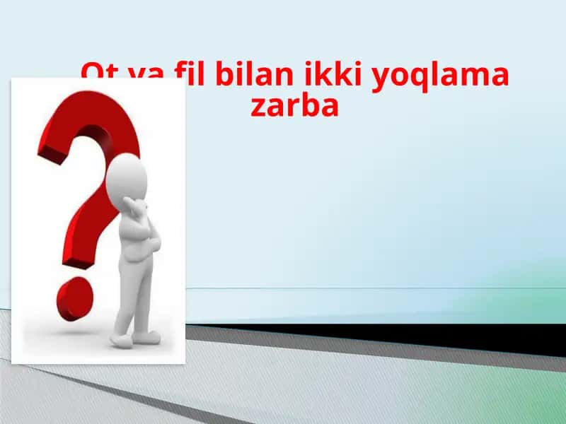 Ikki Tomonlama Hujum 1