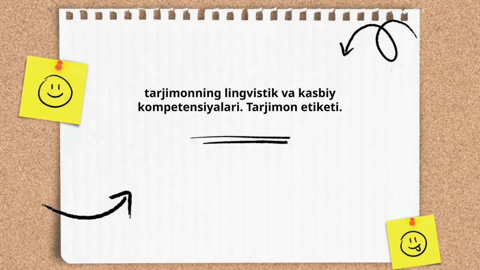 Tarjimonning lingvistik kompetensiyasi 1