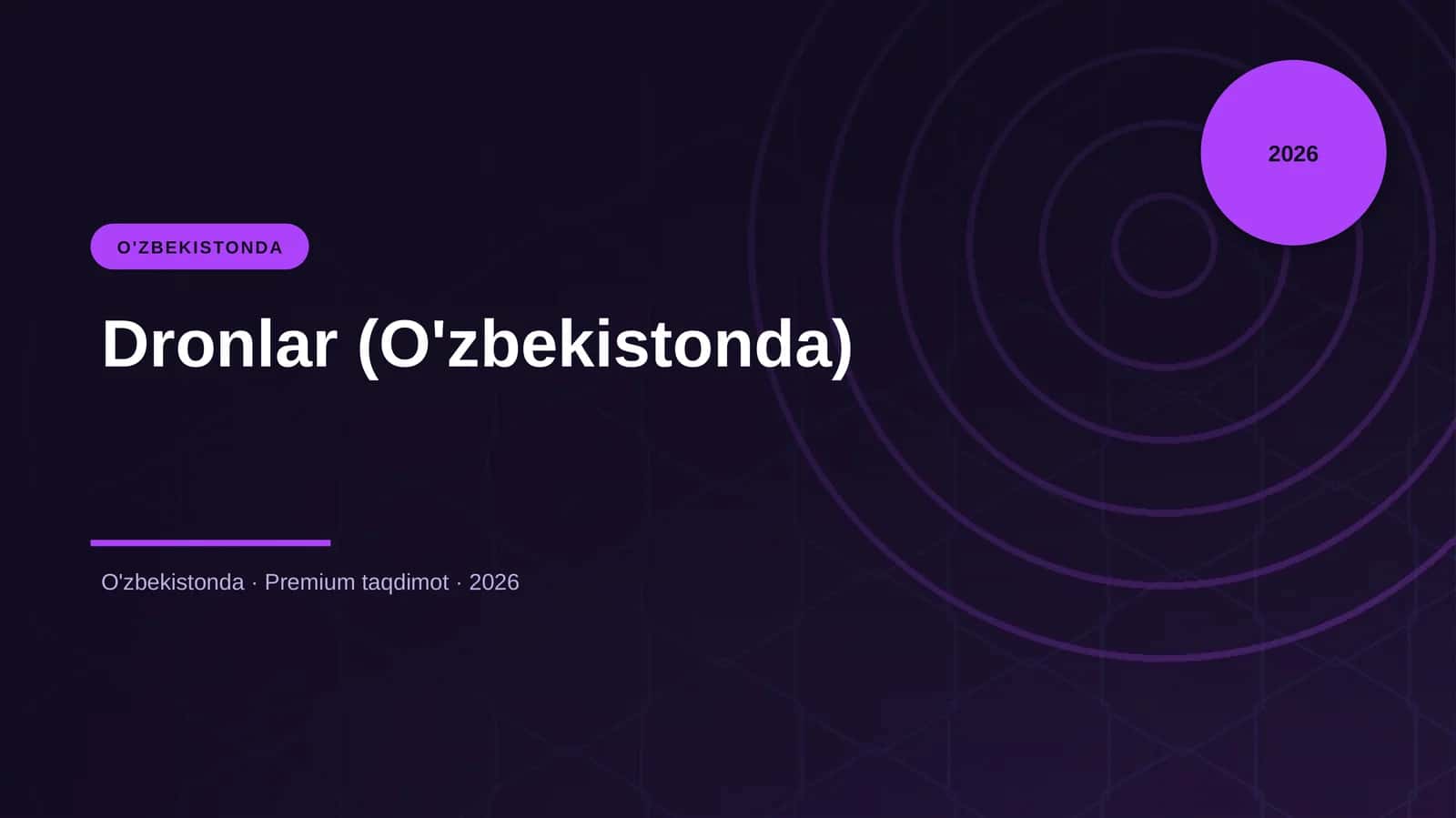 Dronlar (O'zbekistonda) 1