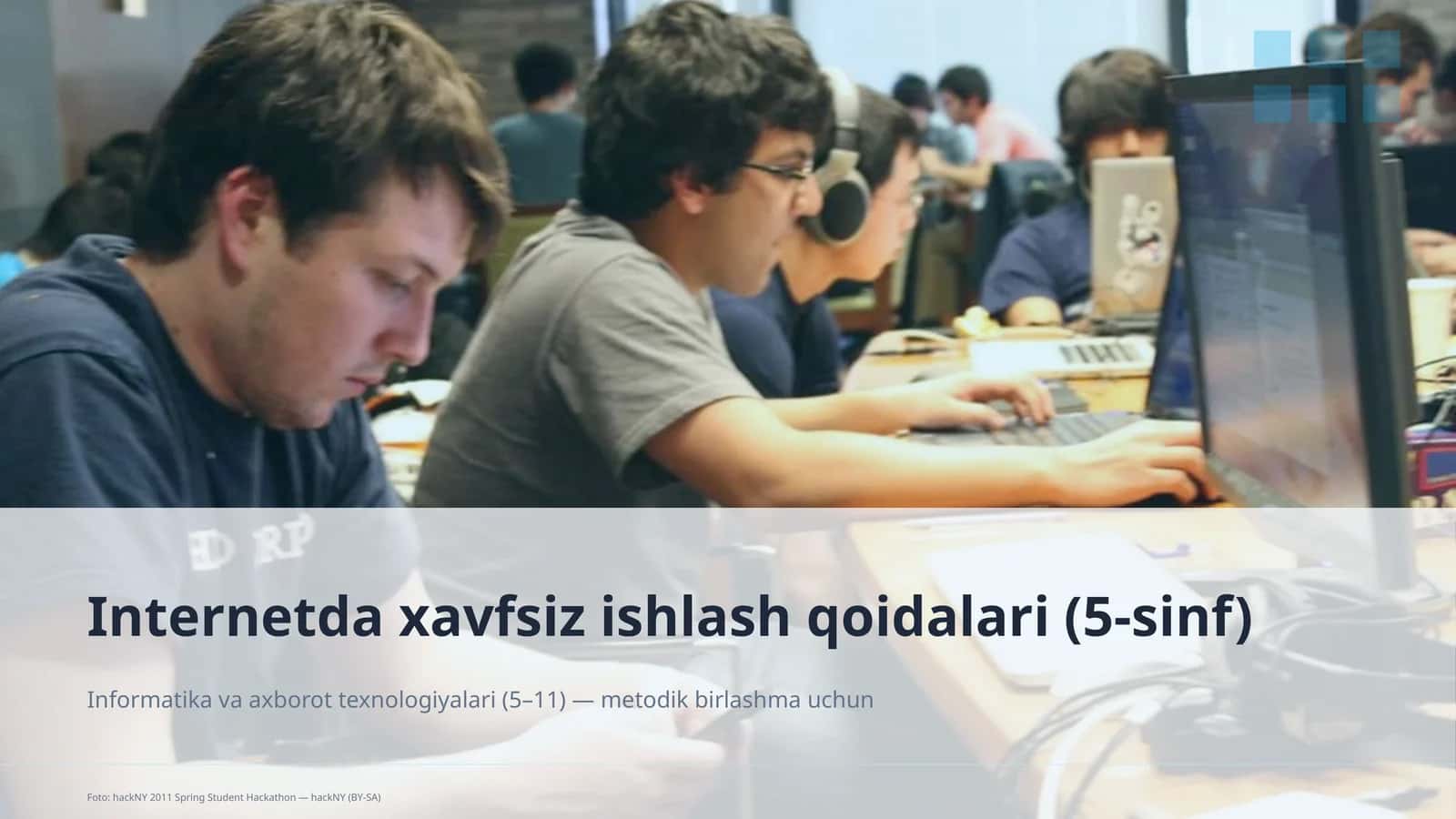 Internetda xavfsiz ishlash qoidalari (5-sinf) 1