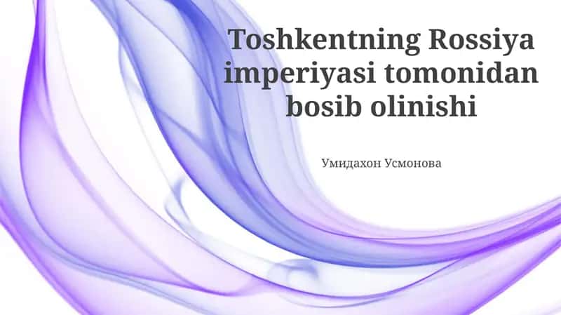 Toshkent Qamalı 1