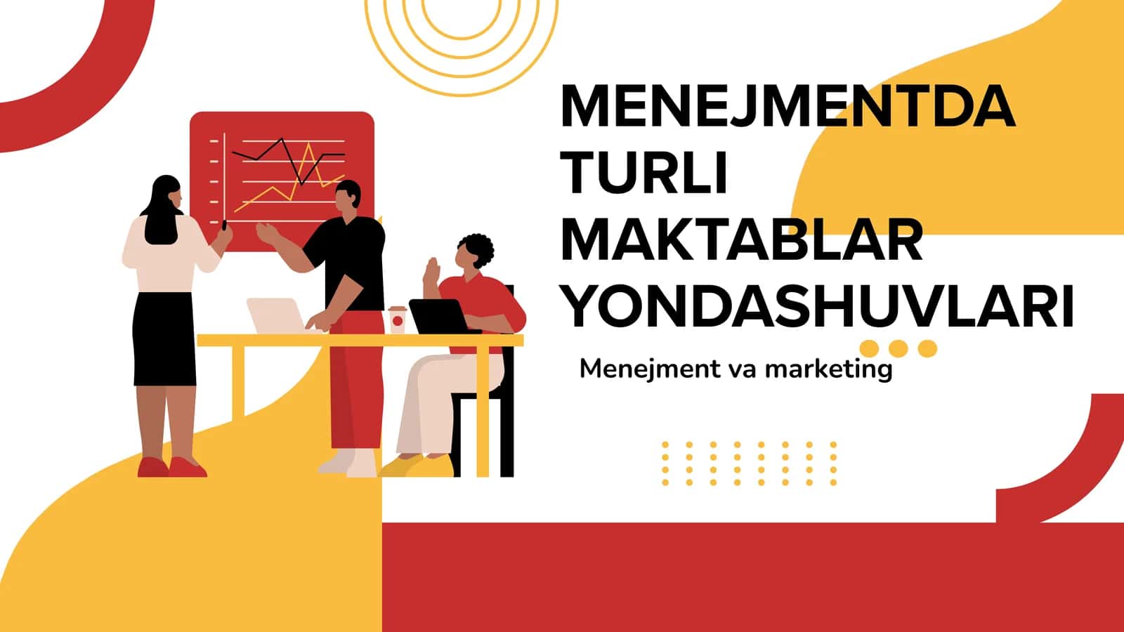 MENEJMENTDA TURLI MAKTABLAR YONDASHUVLARI 1