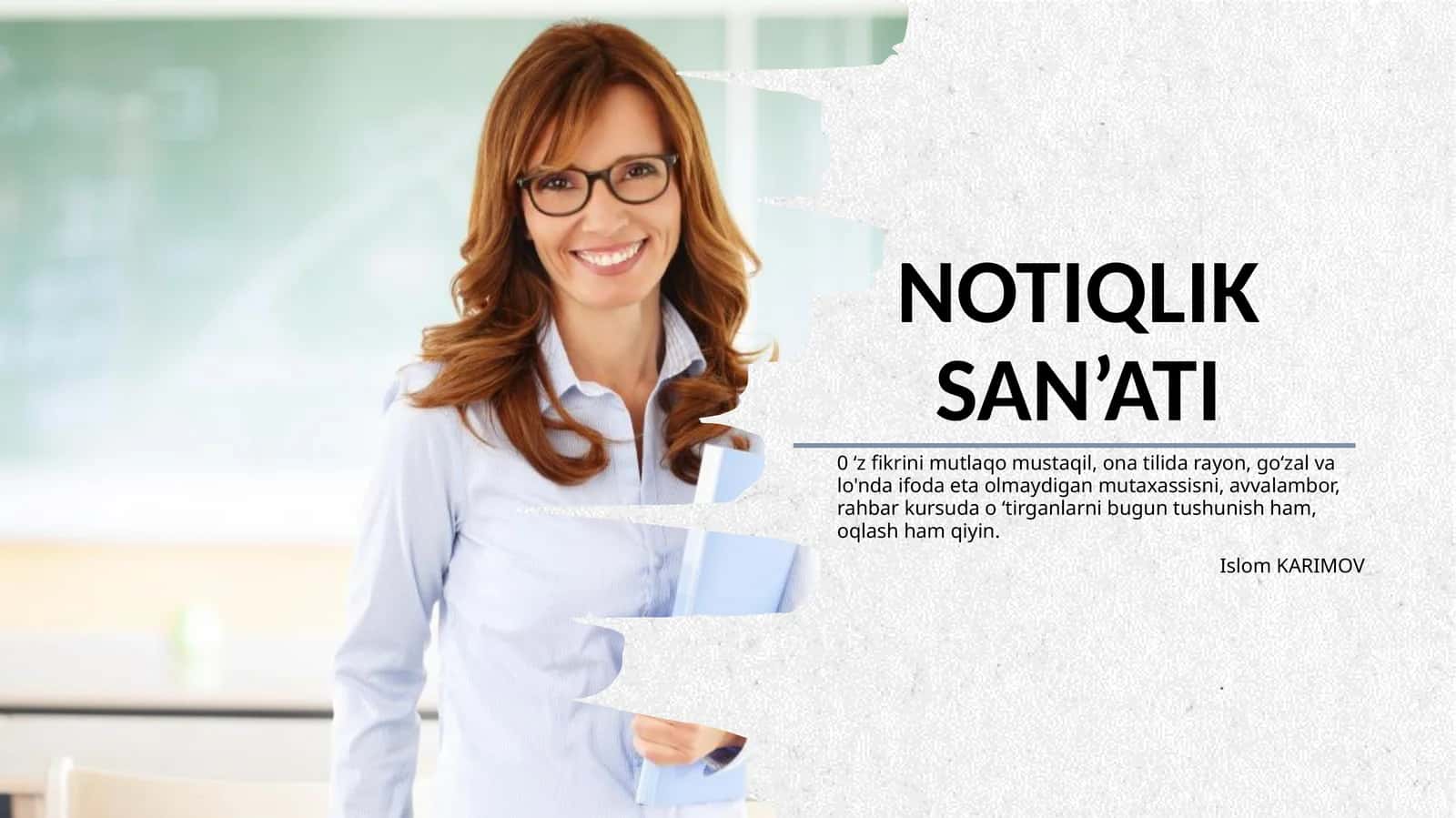 NOTIQLIK SAN’ATI 1