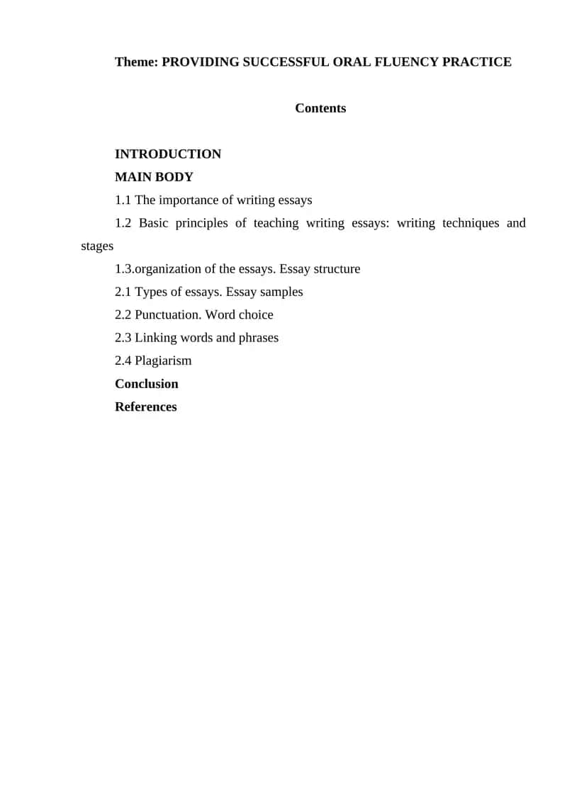Teaching Writing Essays 1
