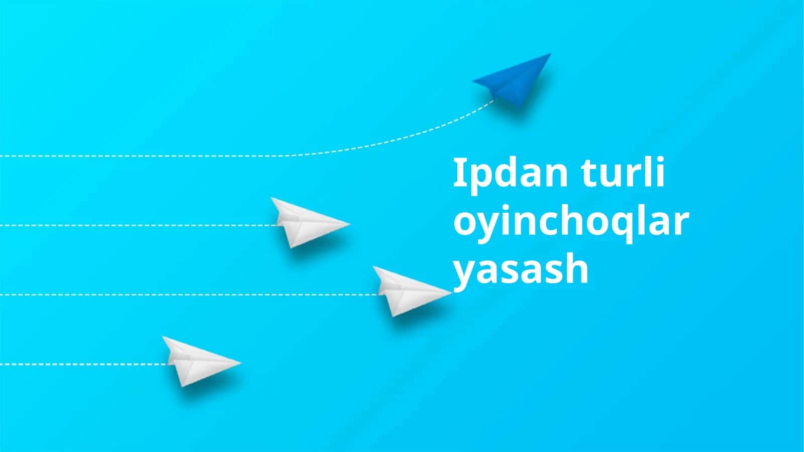 Ipdan turli oyinchoqlar yasash 1