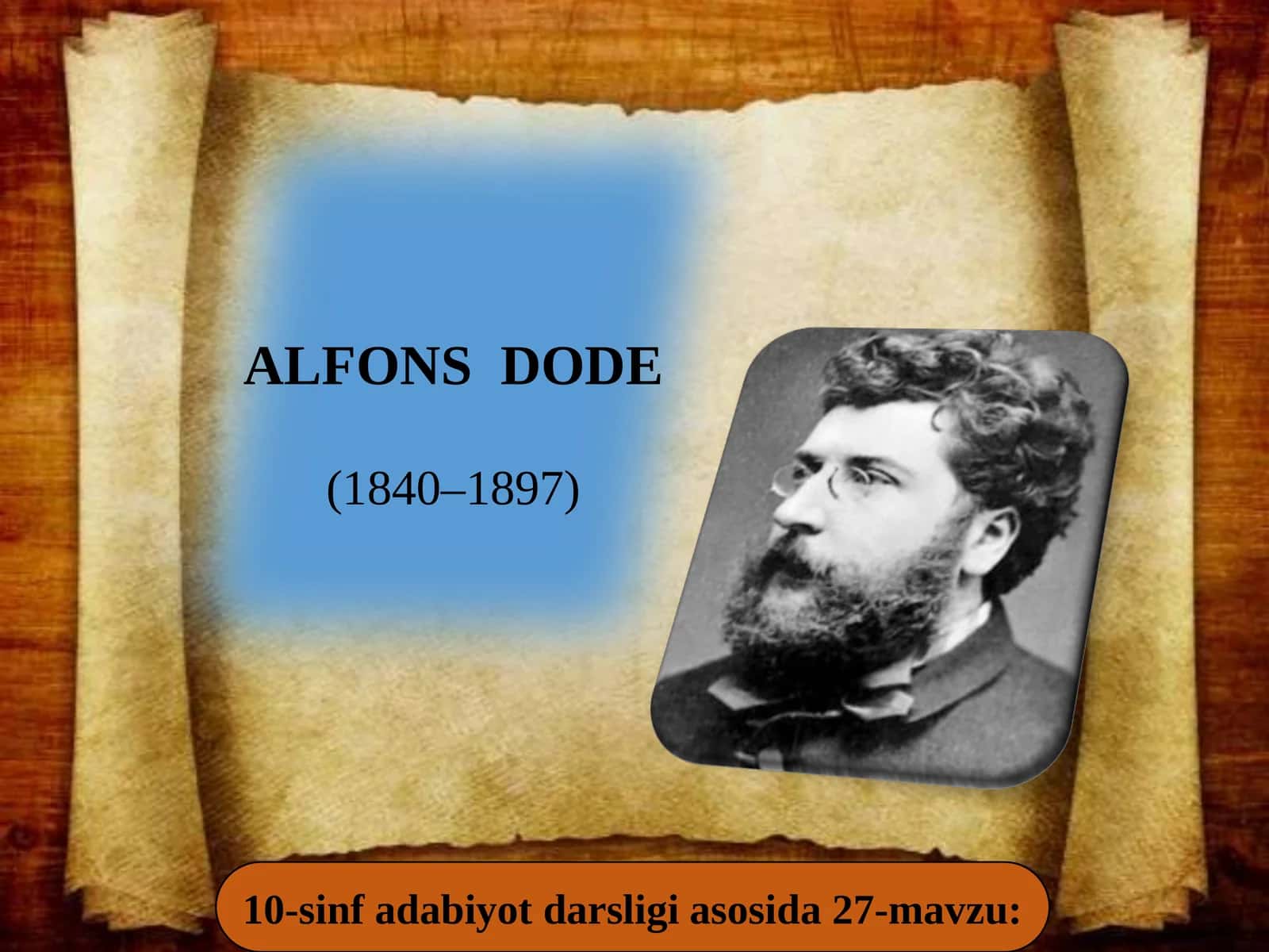 ALFONS DODE (1840–1897) 1