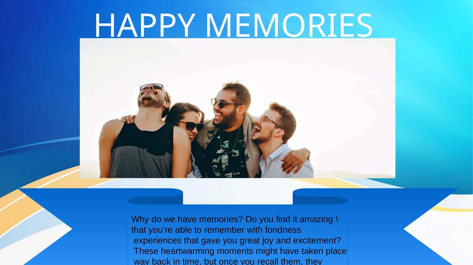 HAPPY MEMORIES 1