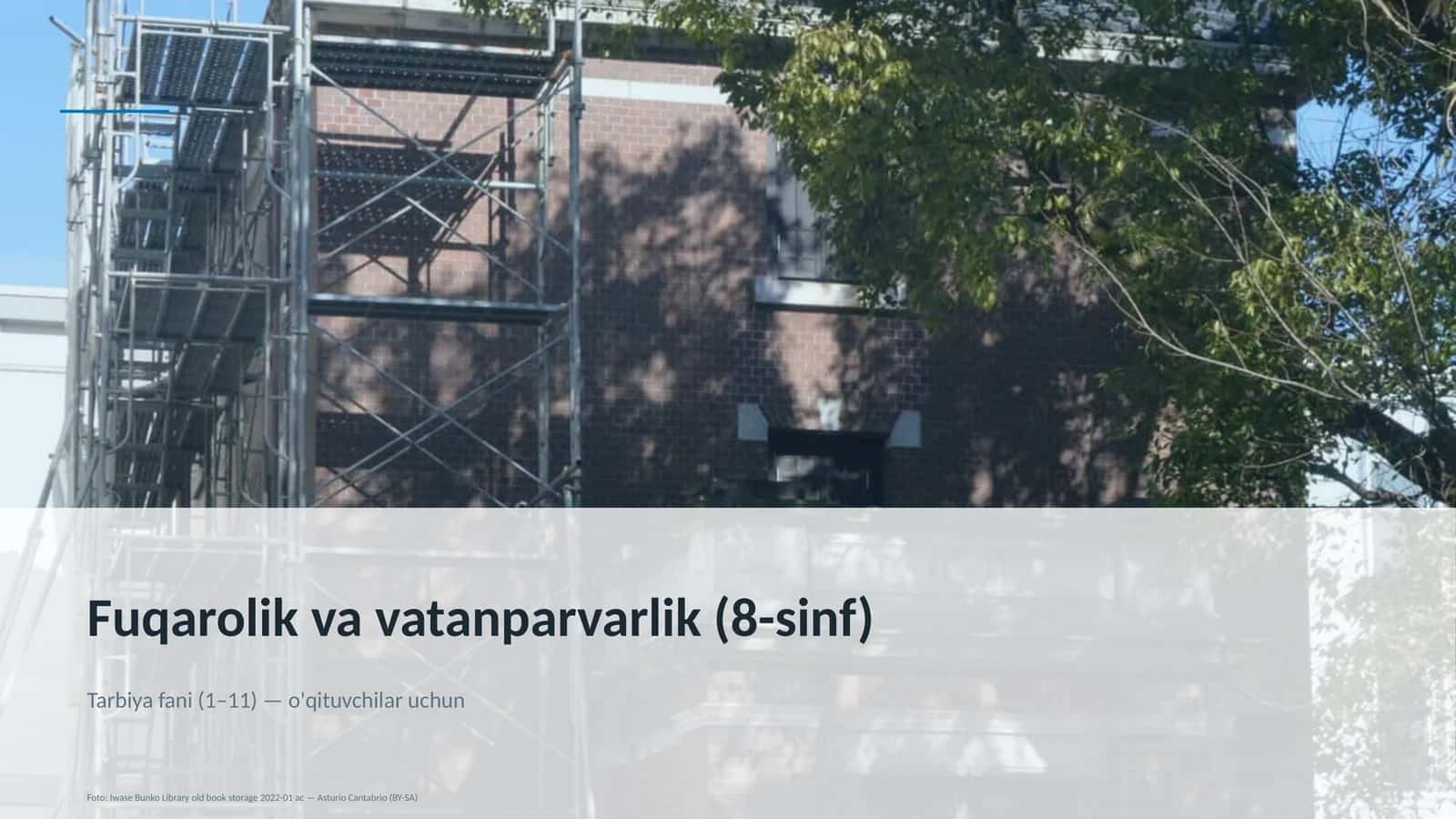 Fuqarolik va vatanparvarlik (8-sinf) 1