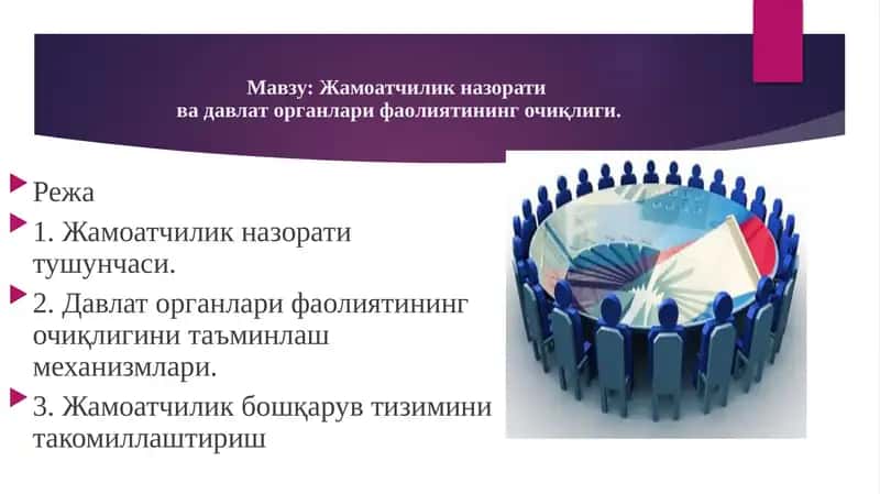 Жамоатчиликназорати фаолияти 1